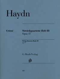 Produktbild: Joseph Haydn - Streichquartette Heft III op. 17