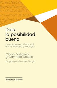 Produktbild: Dios: la posibilidad buena