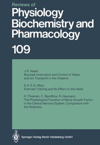 Produktbild: Reviews of Physiology, Biochemistry and Pharmacology