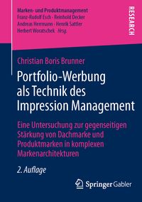 Produktbild: Portfolio-Werbung als Technik des Impression Management