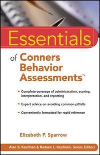 Produktbild: Essentials of Conners Behavior Assessments