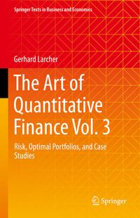 Produktbild: The Art of Quantitative Finance Vol. 3