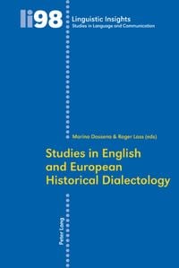 Produktbild: Studies in English and European Historical Dialectology