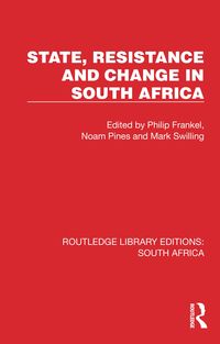 Produktbild: State, Resistance and Change in South Africa