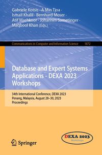 Produktbild: Database and Expert Systems Applications - DEXA 2023 Workshops