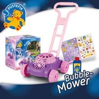 Produktbild: PUSTEFIX Bubble-Mower Rasenm&auml;her pink, Seifenblasen Spa&szlig; mit h&ouml;chstem Spielwert