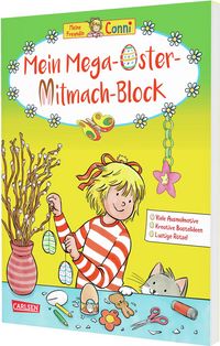 Produktbild Conni Gelbe Reihe (Beschäftigungsbuch): Mein Mega-Oster-Mitmach-Block