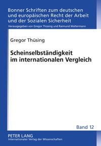 Produktbild: Scheinselbstaendigkeit im internationalen Vergleich