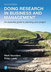 Produktbild: Doing Research in Business and Management