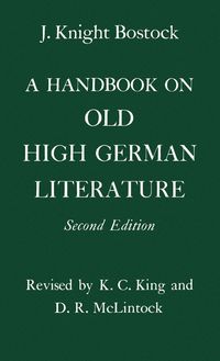 Produktbild: A Handbook on Old High German Literature