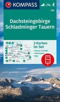 Bild vom Artikel KOMPASS Wanderkarten-Set 293 Dachsteingebirge, Schladminger Tauern (3 Karten) 1:25.000 vom Autor 