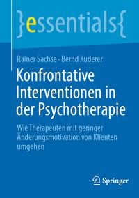 Produktbild: Konfrontative Interventionen in der Psychotherapie