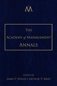 Produktbild: The Academy of Management Annals, Volume 2