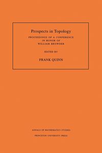 Bild vom Artikel Prospects in Topology (AM-138), Volume 138 vom Autor 