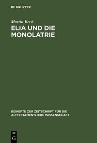 Produktbild: Elia und die Monolatrie