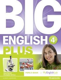 Produktbild: Big English Plus 4 Pupil's Book with MyEnglishLab Access Code Pack New Edition, m. 1 Beilage, m. 1 Online-Zugang