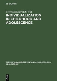 Produktbild: Individualization in Childhood and Adolescence