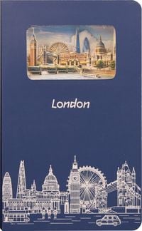 Produktbild: Notizbuch 3D London