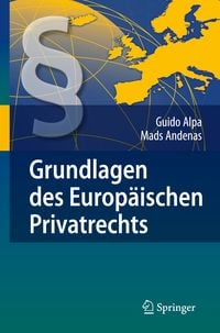 Produktbild: Grundlagen des Europ&auml;ischen Privatrechts