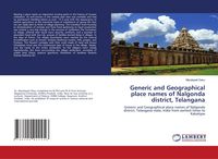 Produktbild: Generic and Geographical place names of Nalgonda district, Telangana