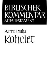 Produktbild: Kohelet