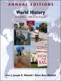 Produktbild: Mitchell, J: Annual Editions: World History