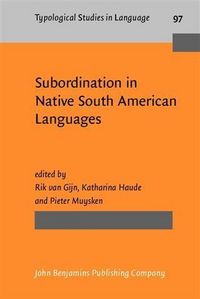 Produktbild: Subordination in Native South American Languages