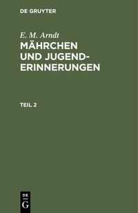 Produktbild: M&auml;hrchen und Jugenderinnerungen. Teil 2