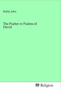 Produktbild: The Psalter or Psalms of David