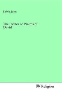 Produktbild: The Psalter or Psalms of David