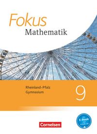 Produktbild: Fokus Mathematik - Rheinland-Pfalz - Ausgabe 2015 - 9. Schuljahr