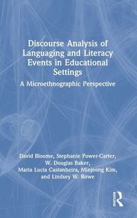 Produktbild: Discourse Analysis of Languaging and Literacy Events in Educational Settings