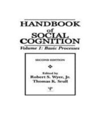 Produktbild: Handbook of Social Cognition