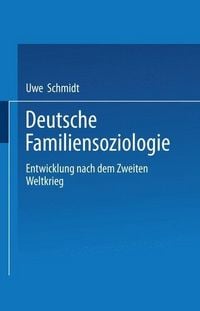 Produktbild: Deutsche Familiensoziologie