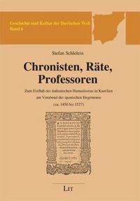 Produktbild: Chronisten, R&auml;te, Professoren