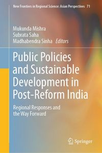 Produktbild: Public Policies and Sustainable Development in Post-Reform India