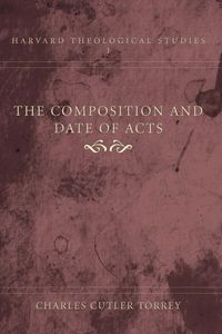 Produktbild: The Composition and Date of Acts