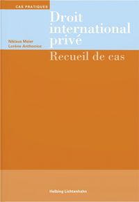 Produktbild: Droit international priv&eacute;