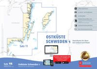 Bild vom Artikel Sportbootkarten Satz 11: Ostküste Schweden 1 (Ausgabe 2023/2024) vom Autor Team Technology Engineering+ Marketing GmbH Dirk Blume