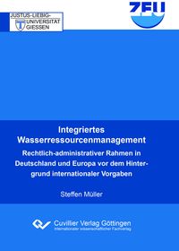 Produktbild: Integriertes Wasserressourcenmanagement