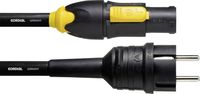 Bild vom Artikel Cordial CFCA 1,5 S-TRUE 1 Strom Anschlusskabel [1x Schutzkontakt-Stecker - 1x PowerCon-Stecker] 1.50 m Schwarz vom Autor 