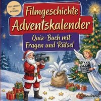 Produktbild: Filmgeschichte-Adventskalender: Quiz-Buch mit Fragen und R&auml;tsel