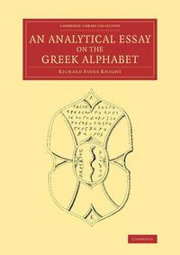 Produktbild: An Analytical Essay on the Greek Alphabet