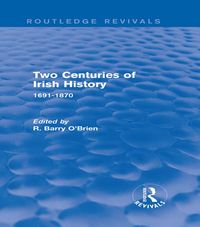 Produktbild: Two Centuries of Irish History (Routledge Revivals)