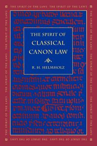 Produktbild: The Spirit of Classical Canon Law