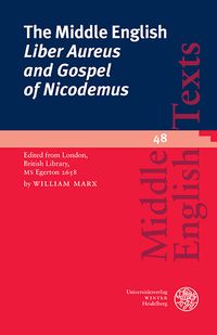 Produktbild: The Middle English &lsquo;Liber Aureus and Gospel of Nicodemus&rsquo;