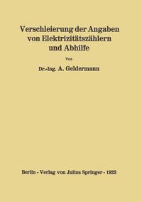 Produktbild: Verschleierung der Angaben von Elektrizit&auml;tsz&auml;hlern und Abhilfe