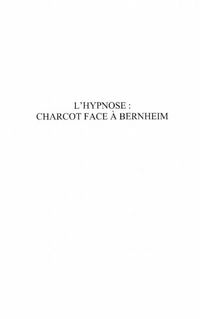 Produktbild: Hypnose: charcot face a bernheim