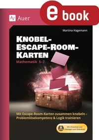 Produktbild: Knobel-Escape-Room-Karten Mathematik Klassen 5-7