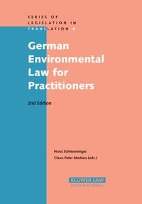 Produktbild: German Environmental Law for Practitioners